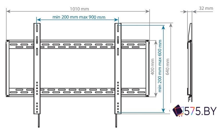 Кронштейн для телевизора Arm Media PT-100 в магазине 575.by