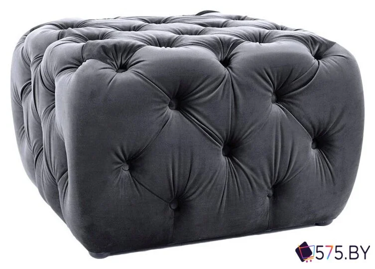 Пуфик Signal Sophia Velvet Bluvel 19 (черный) в магазине 575.by