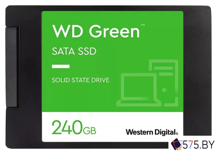 SSD WD Green 480GB WDS480G3G0A в магазине 575.by
