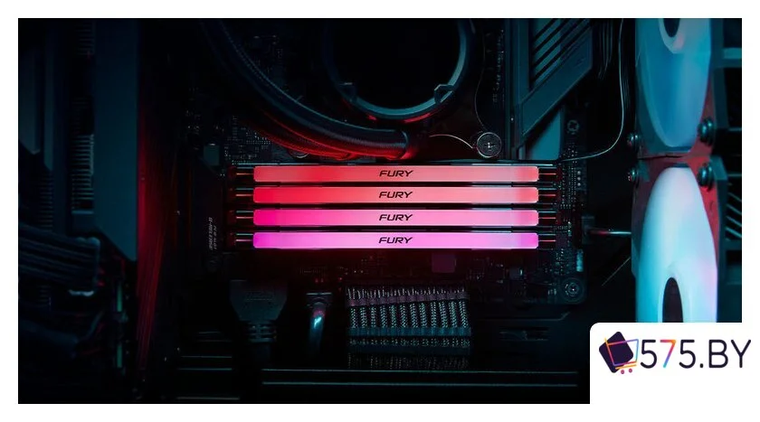 Оперативная память Kingston FURY Renegade RGB 2x48ГБ DDR5 6000 МГц KF560C32RSAK2-96 в магазине 575.by