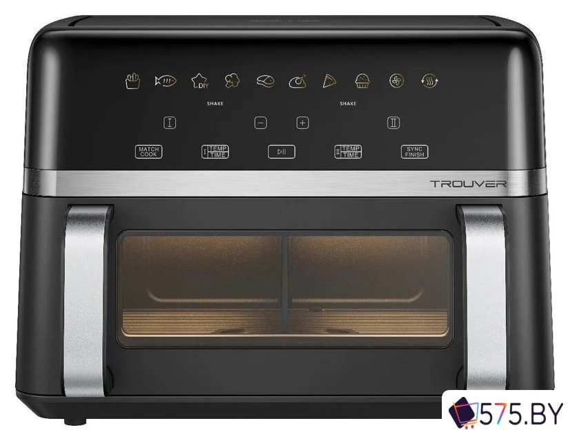 Аэрогриль (аэрофритюрница) Trouver FD20s Pro Black (черный) в магазине 575.by