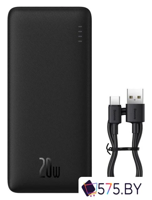 Внешний аккумулятор Baseus Airpow 20000mAh (черный) в магазине 575.by