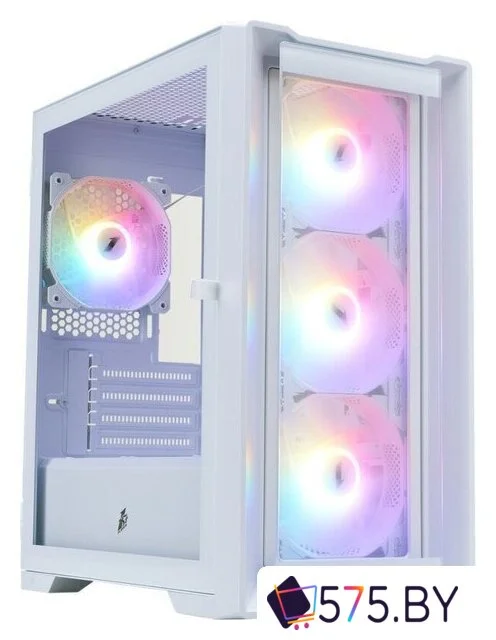 Корпус 1stPlayer TRILOBITE T4-G FRGB (белый) в магазине 575.by