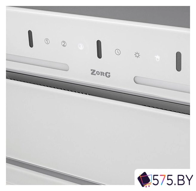 Кухонная вытяжка ZorG Neve 1260 60 S-GC (белый) в магазине 575.by