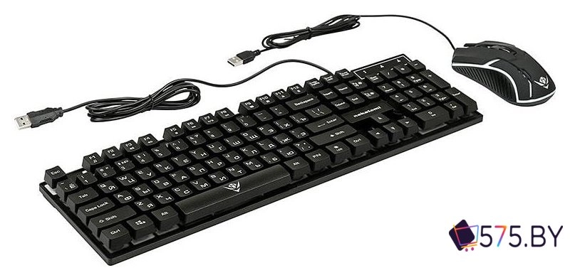 Игровой набор Nakatomi KMG-2305U (черный) в магазине 575.by