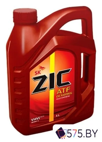 Трансмиссионное масло ZIC ATF Dexron 6 4л в магазине 575.by