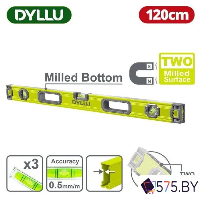 Уровень строительный Dyllu DTSL3G120 в магазине 575.by