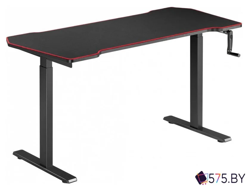 Стол с регулировкой высоты CACTUS CS-MDL-BK (столешница МДФ черный) в магазине 575.by