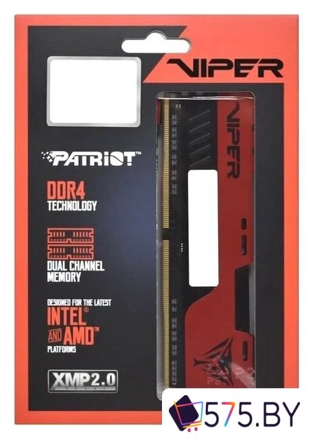 Оперативная память Patriot Viper Elite II 2x16GB PC4-28800 PVE2464G360C0K в магазине 575.by