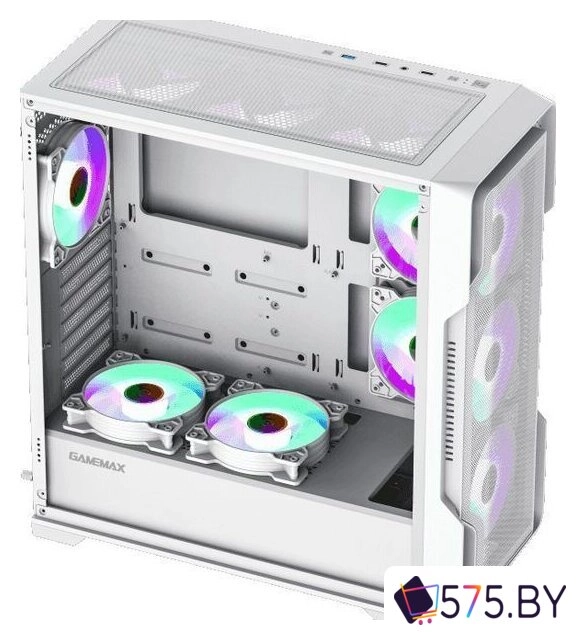 Корпус GameMax Siege (белый) в магазине 575.by