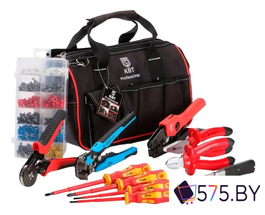 Электромонтажный набор КВТ НИЭ-03 66355 (13 предметов) в магазине 575.by