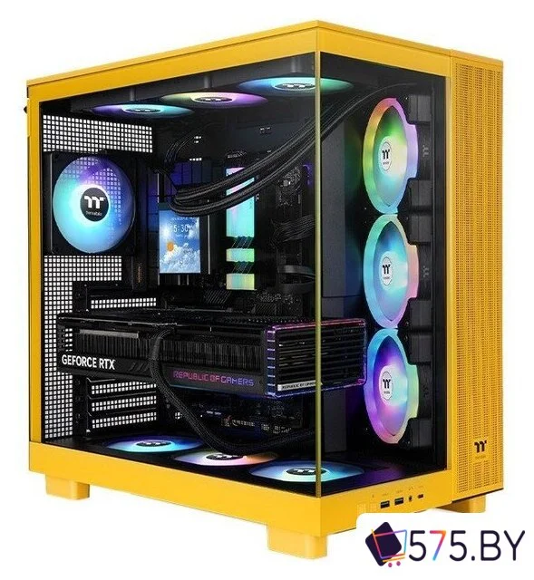 Корпус Thermaltake View 380 XL TG ARGB Bumblebee CA-11E-00M4WN-00 в магазине 575.by