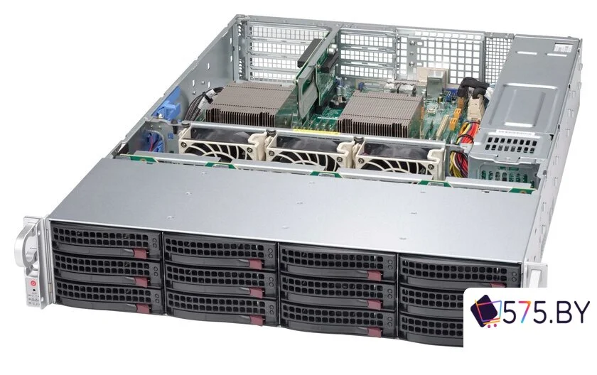 Корпус Supermicro SuperChassis CSE-826BAC4-R1K23WB 1200W в магазине 575.by