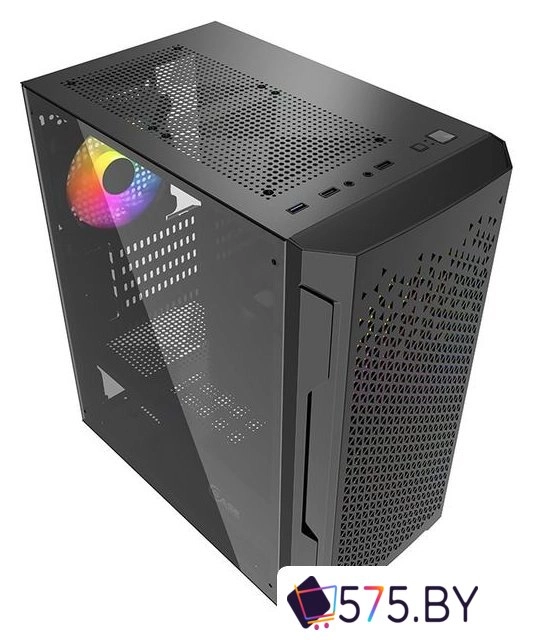Корпус Powercase Mistral Micro Z3B Mesh LED в магазине 575.by