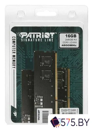Оперативная память Patriot Signature Line 2x16ГБ DDR5 5600 МГц PSD532G5600K в магазине 575.by