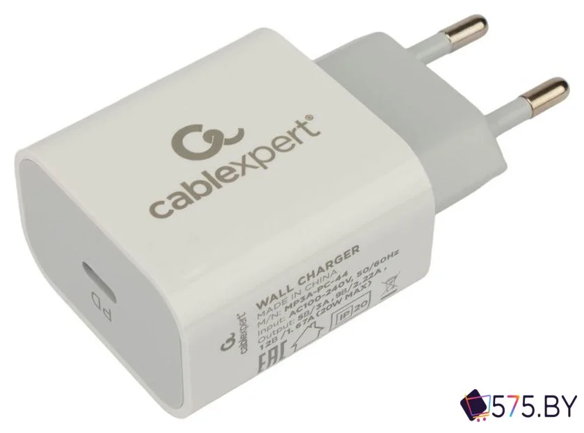 Сетевое зарядное Cablexpert MP3A-PC-44 в магазине 575.by