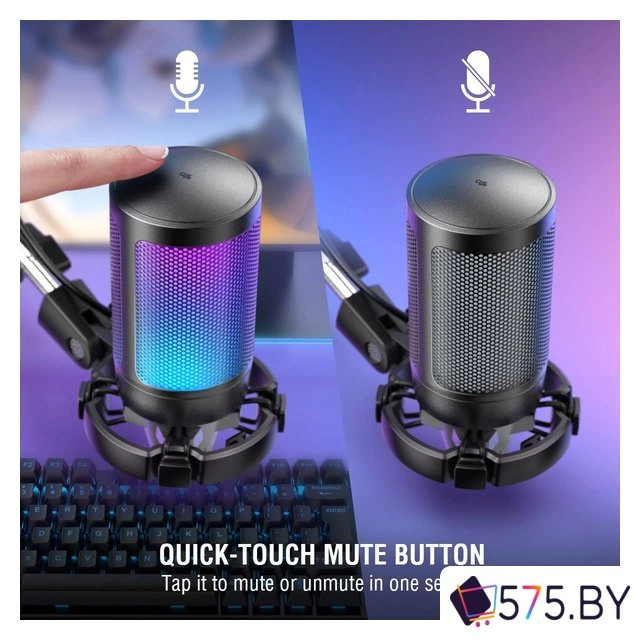 Проводной микрофон FIFINE A6T (черный) в магазине 575.by