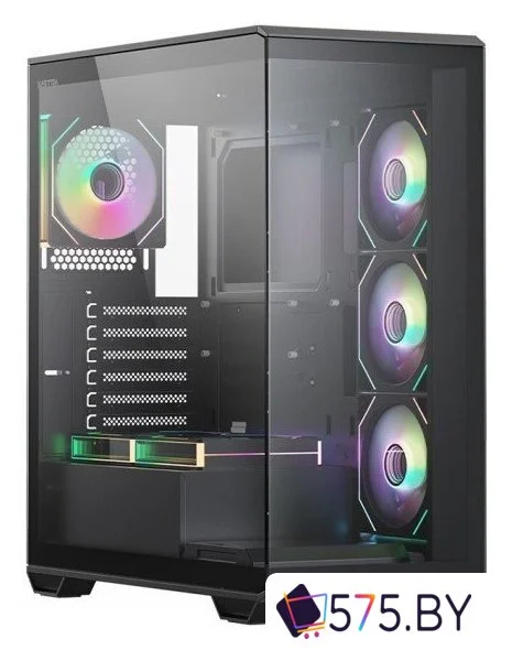 Корпус XASTRA Q600 6ARGB-C10-UC (черный) в магазине 575.by