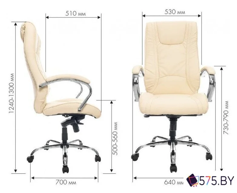 Офисное кресло Everprof Argo (экокожа, бежевый) в магазине 575.by