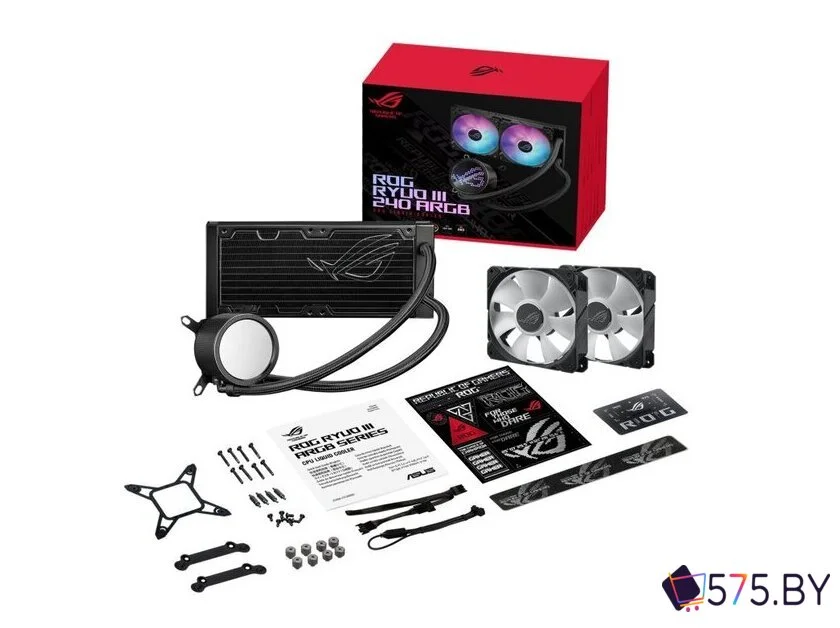 Система жидкостного охлаждения для процессора ASUS ROG Ryuo III 240 ARGB в магазине 575.by