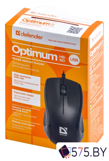 Мышь Defender Optimum MB-160 в магазине 575.by