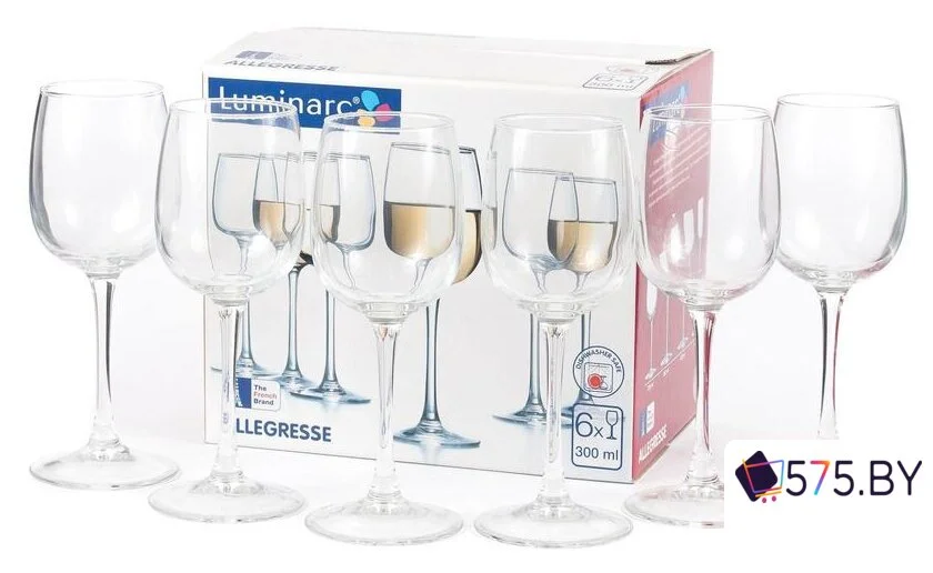 Набор бокалов для вина Luminarc Allegresse J8164 в магазине 575.by