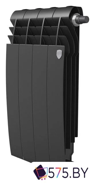 Биметаллический радиатор Royal Thermo Biliner B 500 Черный - 4 секций в магазине 575.by