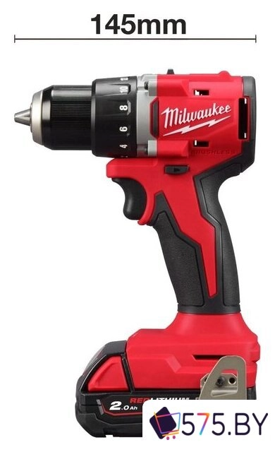 Дрель-шуруповерт Milwaukee M18 M18BLDDRC-202C 4933492833 (с 2-мя АКБ 2 Ач, кейс) в магазине 575.by