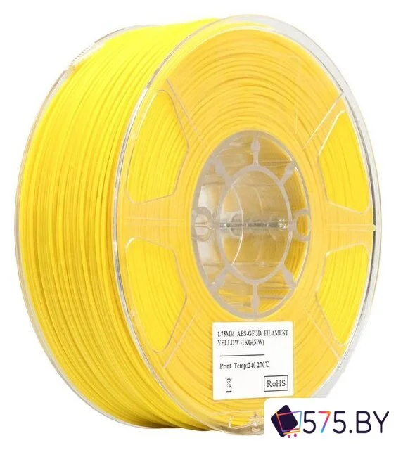 Пластик eSUN ABS-GF ABS-GF175Y1TZ1 (1.75мм, 1кг, желтый) в магазине 575.by