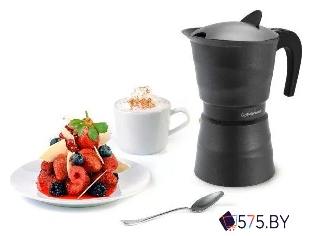 Гейзерная кофеварка Rondell Pacific Grey RDA-1901 в магазине 575.by