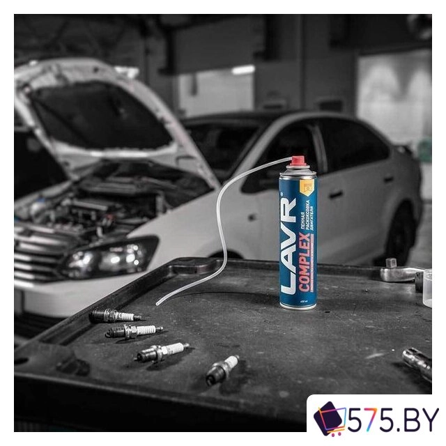 Присадка в цилиндр Lavr Пенная раскоксовка Complex 400 мл Ln2510 в магазине 575.by