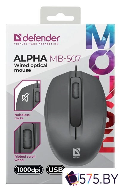 Мышь Defender Alpha MB-507 в магазине 575.by