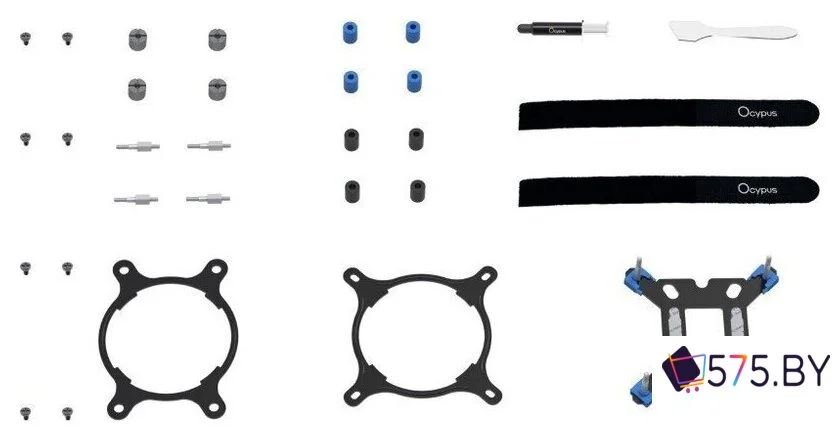 Система жидкостного охлаждения для процессора Ocypus Delta L36 BK ARGB V2 (черный) в магазине 575.by