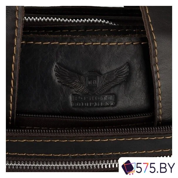 Мужская сумка Poshete 196-3750-26-DBW (коричневый) в магазине 575.by