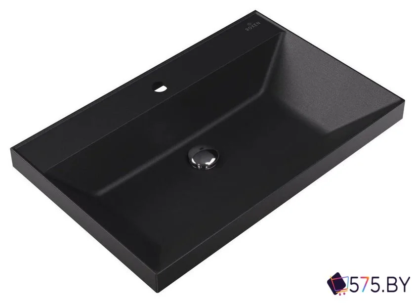 Умывальник Roxen Mila 70 black 3001170-B в магазине 575.by