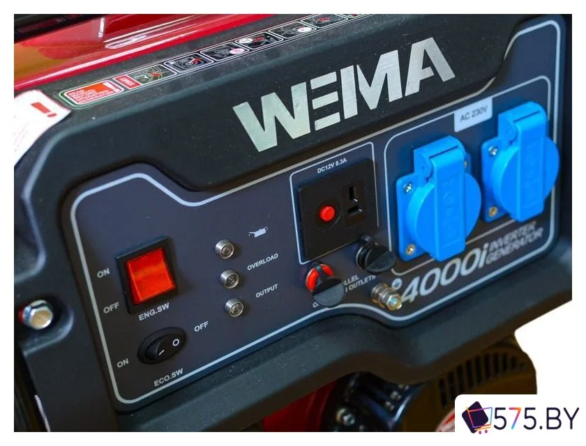 Бензиновый генератор Weima WM 4000i в магазине 575.by