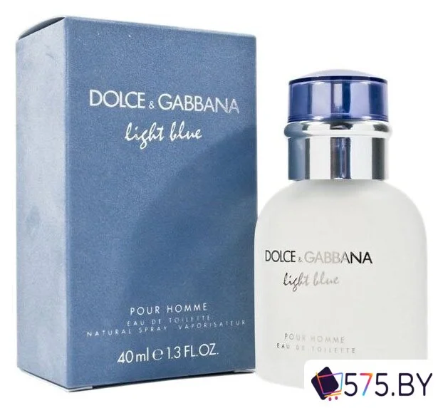 Туалетная вода Dolce&Gabbana Light Blue pour Homme EdT (40 мл) в магазине 575.by