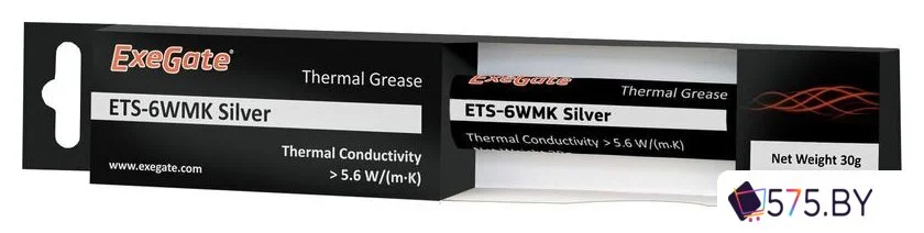 Термопаста ExeGate ETS-6WMK Silver EX282349RUS (30 г.) в магазине 575.by