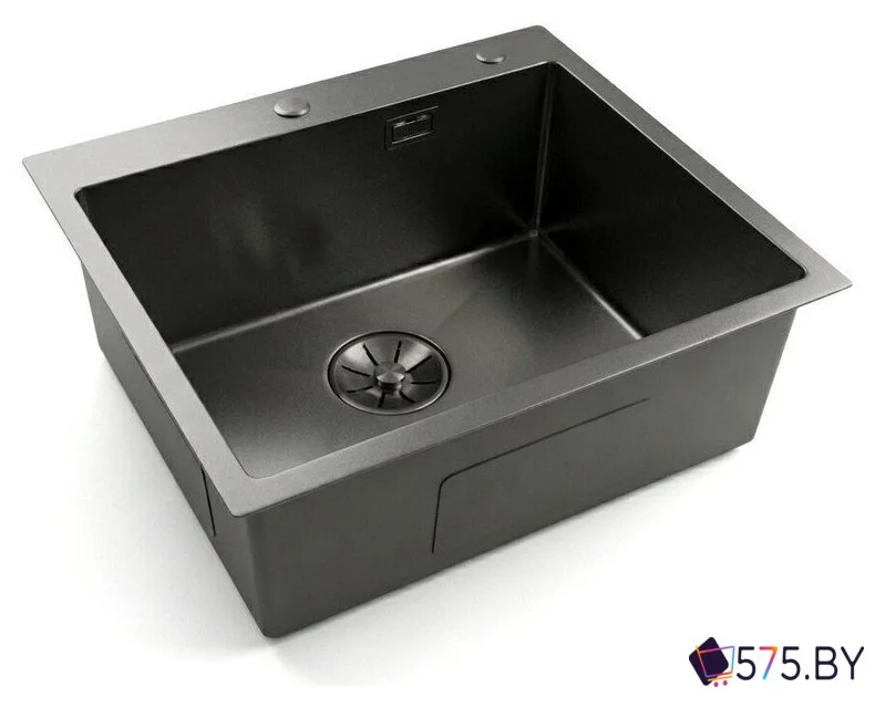 Кухонная мойка Blantek VS-5650B Nano black в магазине 575.by