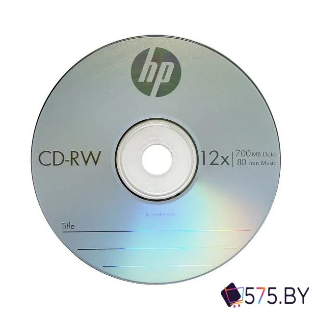 CD-RW диск HP 700Mb 12x 69313 (25 шт.) в магазине 575.by