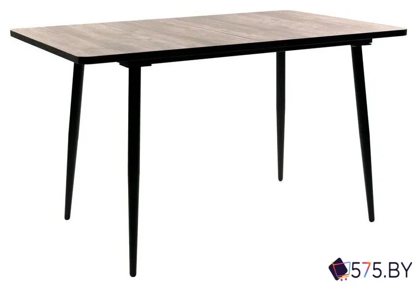 Кухонный стол ВВР Миллер (сосна пандероса/черный №2, Пластик 120-160/80) в магазине 575.by