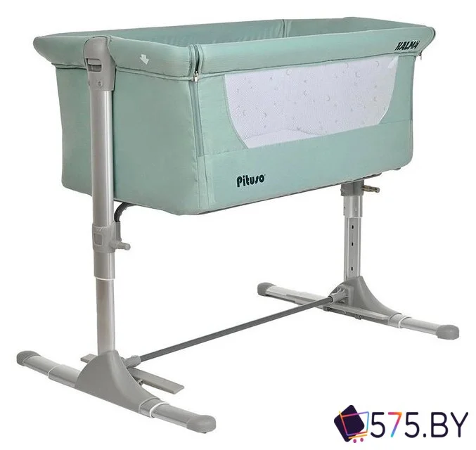Приставная детская кроватка Pituso Kalma AP802 (мятный) в магазине 575.by