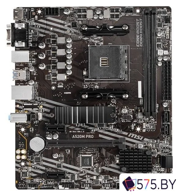 Материнская плата MSI A520M Pro в магазине 575.by