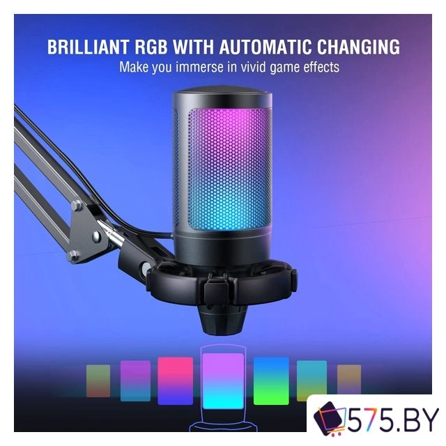 Проводной микрофон FIFINE A6T (черный) в магазине 575.by