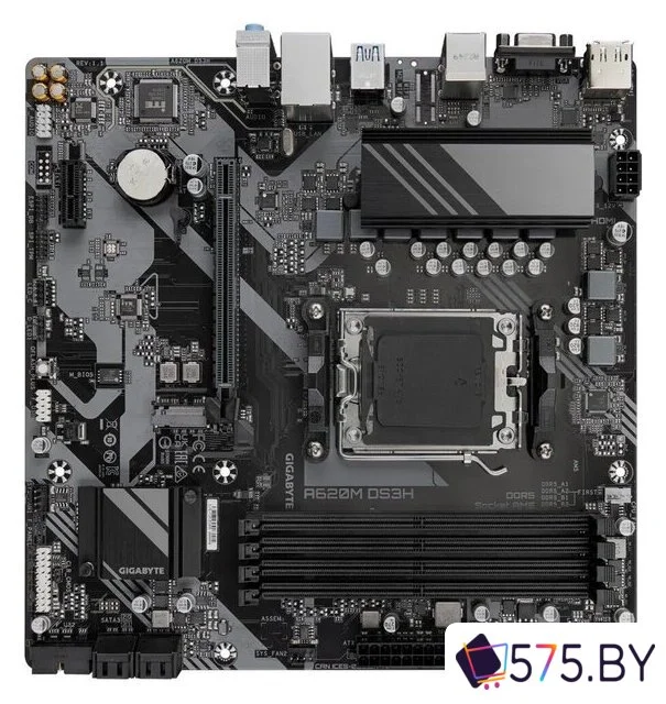 Материнская плата Gigabyte A620M DS3H (rev. 1.1) в магазине 575.by