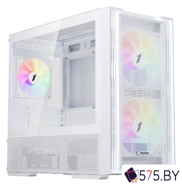 Корпус 1stPlayer AU6 ARGB (белый) в магазине 575.by