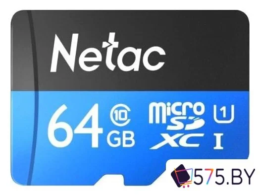 Карта памяти Netac P500 Standard 64GB NT02P500STN-064G-S в магазине 575.by