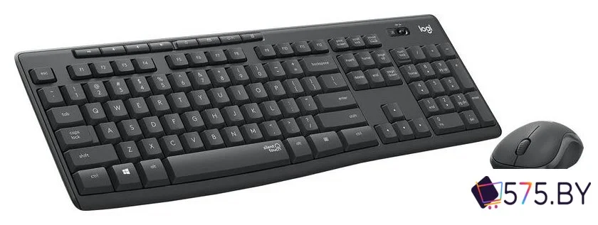 Офисный набор Logitech MK295 Silent Wireless Combo 920-009807 (графитовый) в магазине 575.by