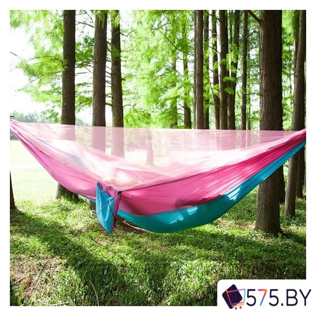 Туристический гамак Sundays OG1320FN (розовый/синий) в магазине 575.by