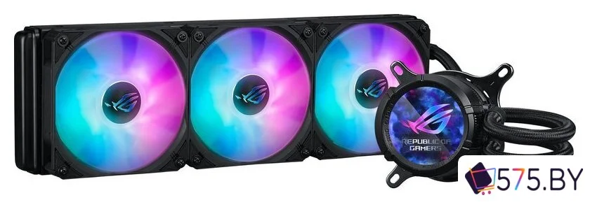 Система жидкостного охлаждения для процессора ASUS ROG Strix LC III 360 ARGB LCD в магазине 575.by